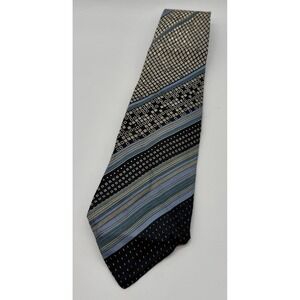 Vintage YVES SAINT LAURENT Tie Necktie‎ The Denver 100% Silk Italy